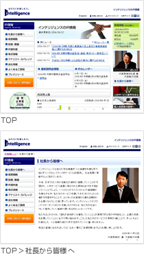 インテリジェンスのIRサイト