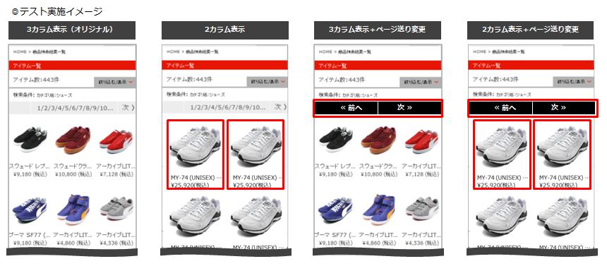 テスト実施イメージ PUMA